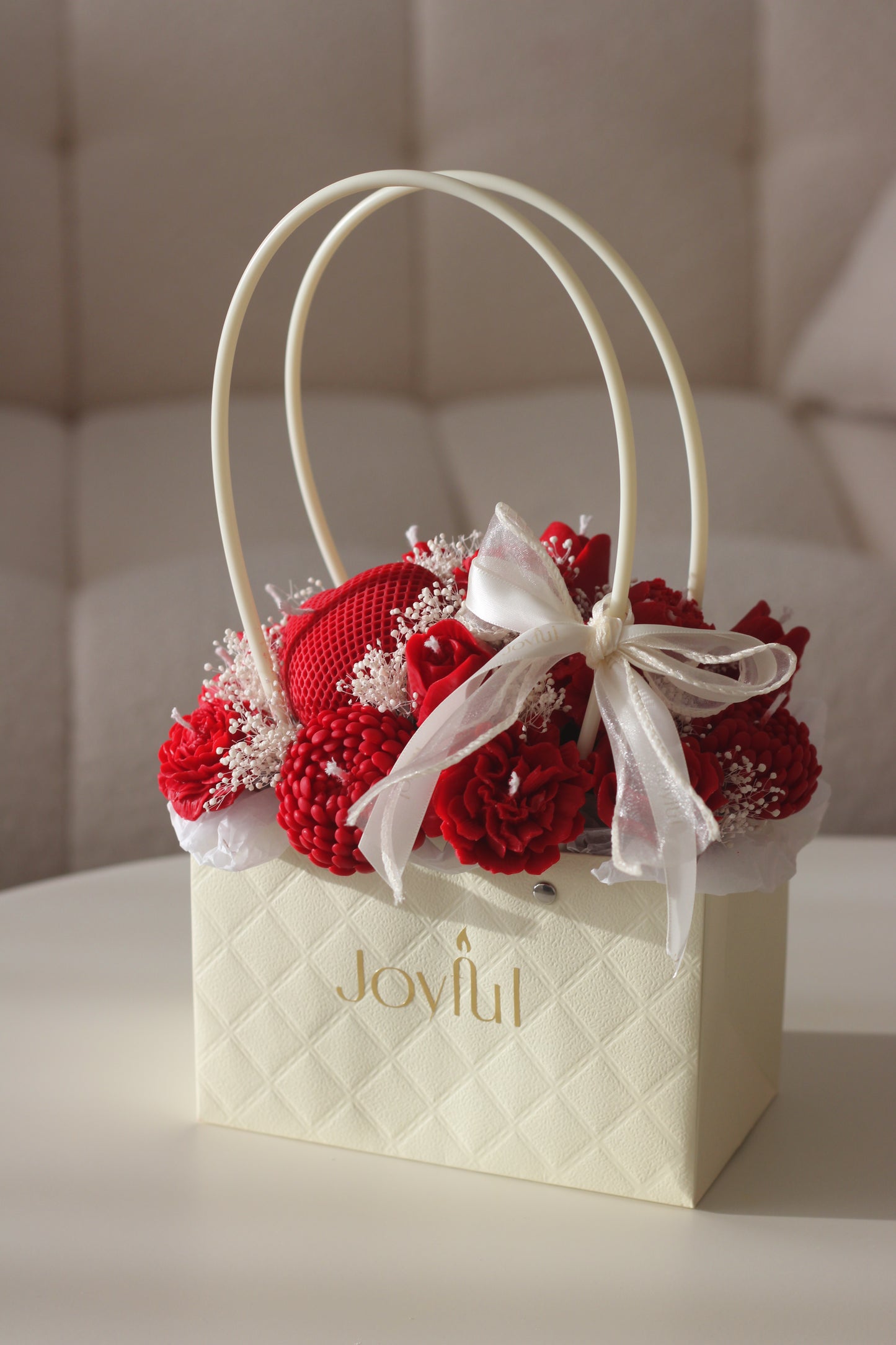 Candle Bouquet – Red