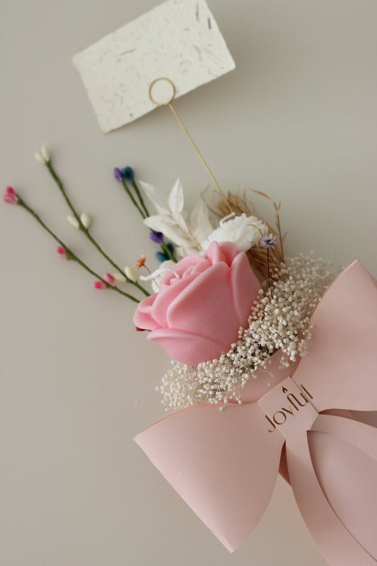Bloom Charm Arrangement — Blush Pink