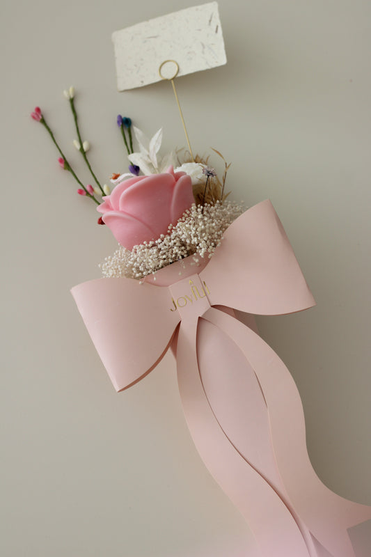 Bloom Charm Arrangement — Blush Pink