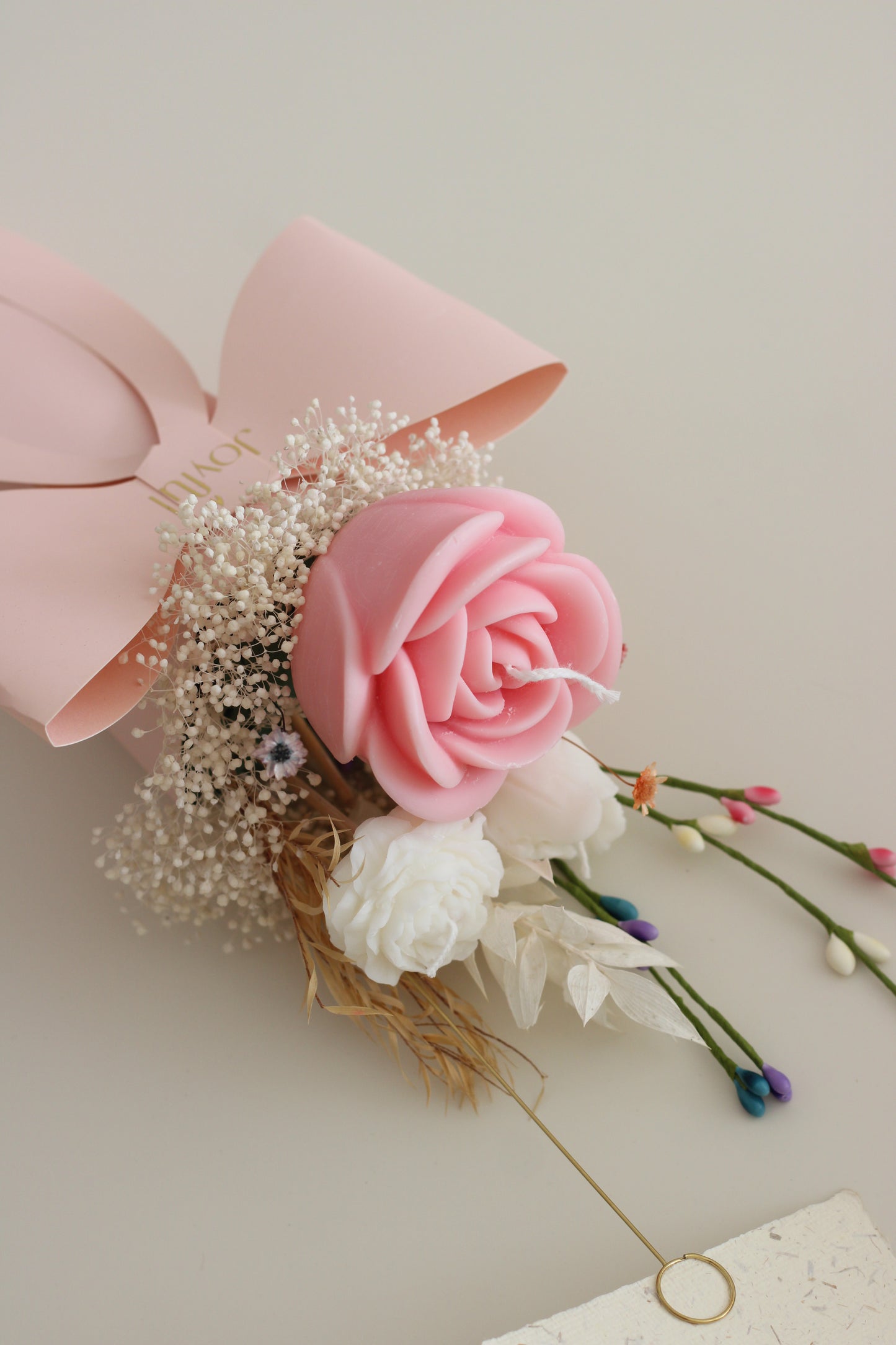 Bloom Charm Arrangement — Blush Pink