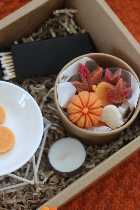 Large autumn wax melts gift box 2 by Joyful Candles
