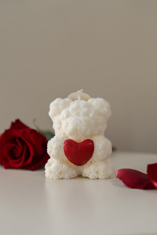 Rose Heart Bear