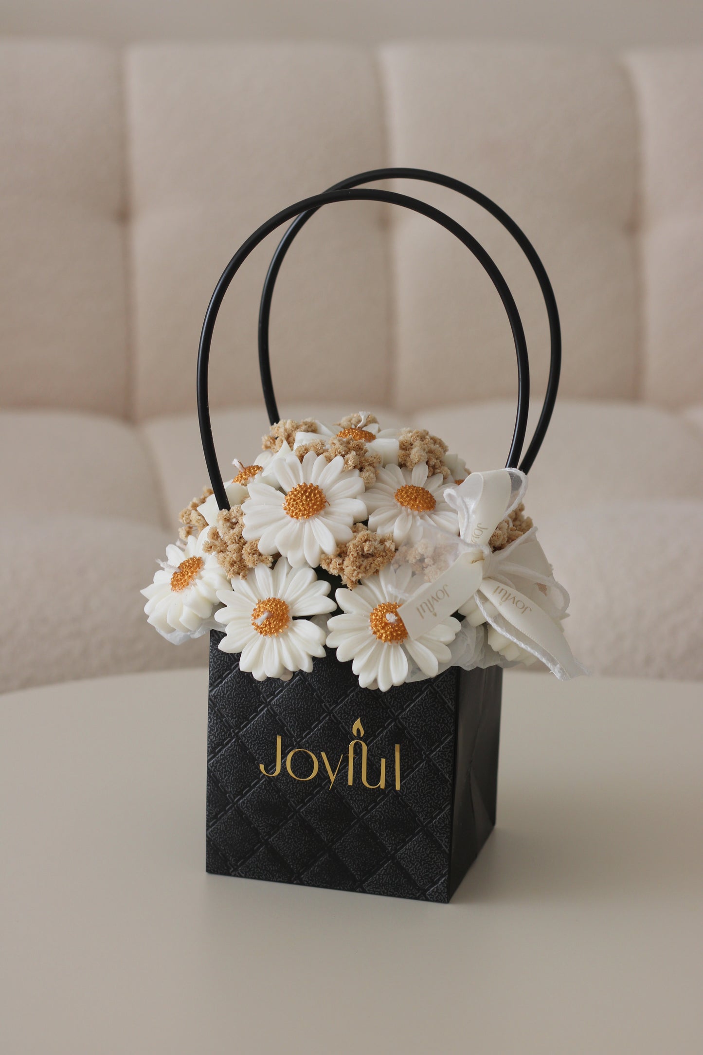 Candle Bouquet – Black (Petite)