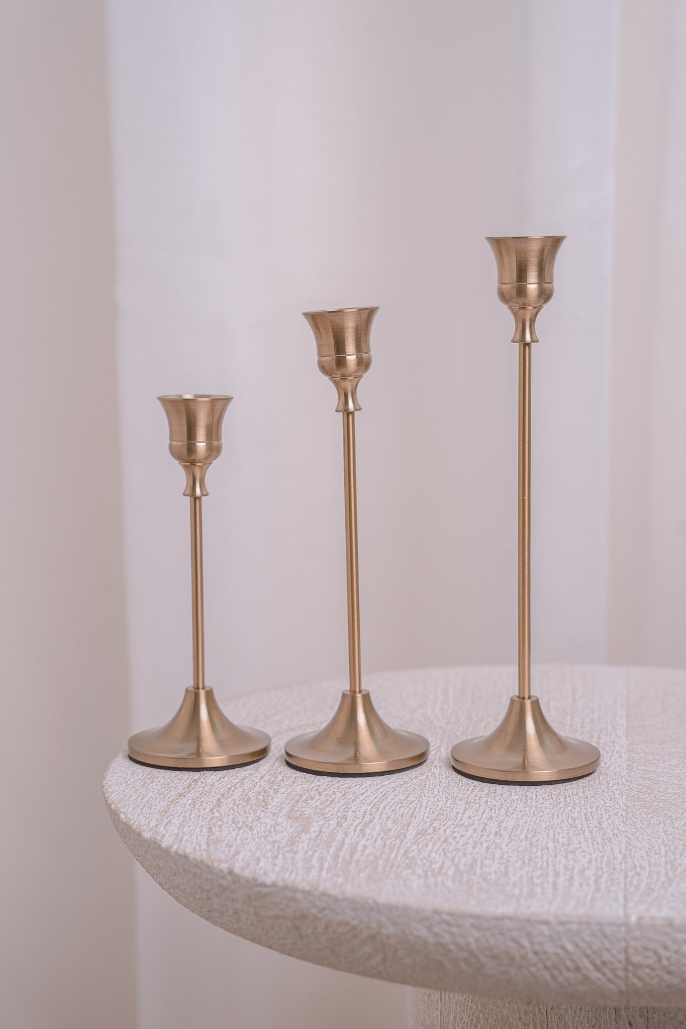 Premium Candle Holders - French gold