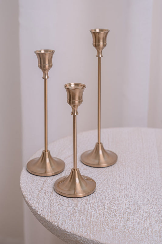 Premium Candle Holders - French gold